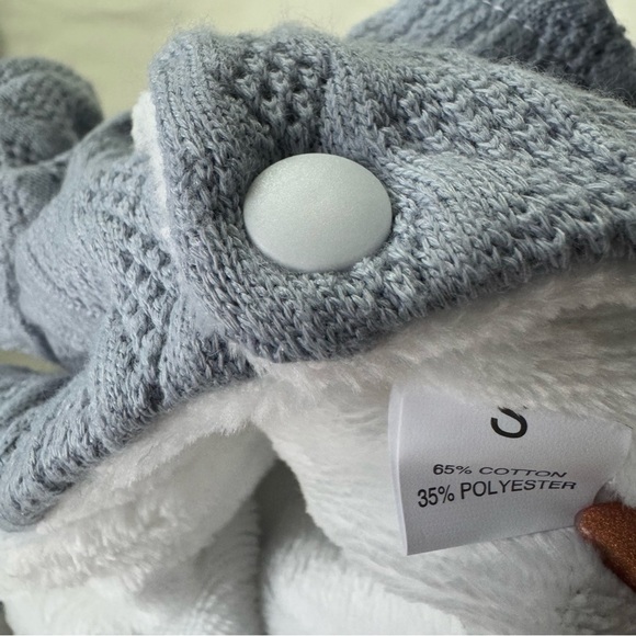 Black and Blue Dog Jacket puffer sweater Set - Picture 12 of 16